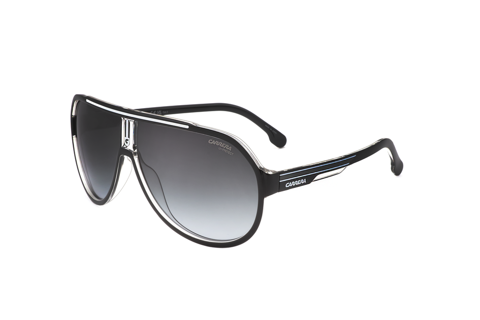Carrera 1057/S Shield Sunglasses Black 64mm 3
