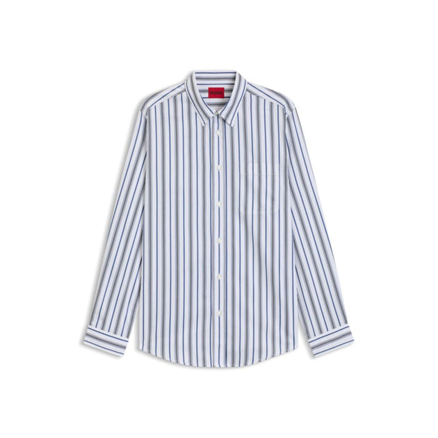 Hugo Boss Slim-fit Shirt Blue XXLarge 2