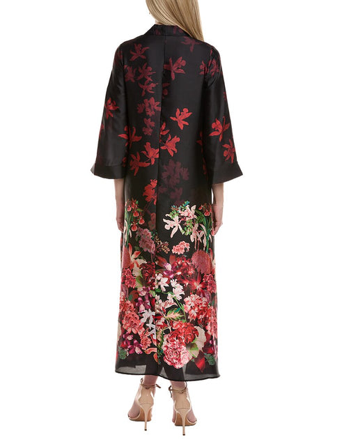 Teri Jon by Rickie Freeman Midi Dress Multi US 4 3
