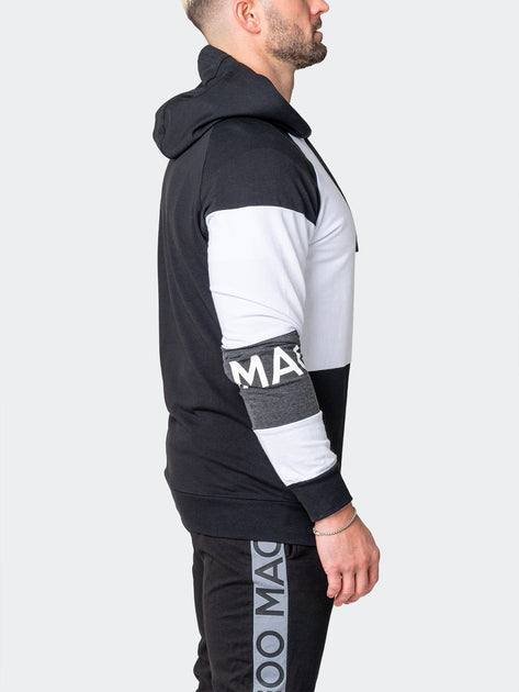 Maceoo Insignia Hoodie White Black XXL 4