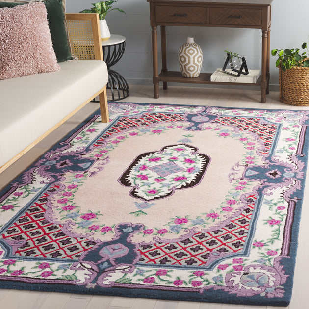 Safavieh Bellagio Area Rug Pink/Ivory 2