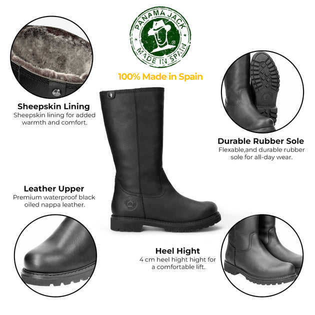 Panama Jack Bambina B60 Boots Black EU 37 3