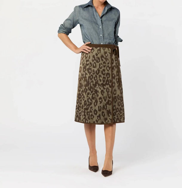 Ann Mashburn Adley Wrap Skirt Multi Small 2