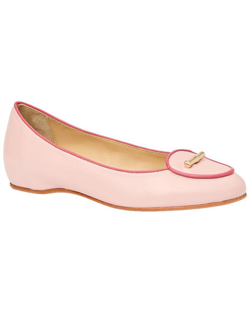 J.McLaughlin Hollis Leather Flat Pink US 9.5 2
