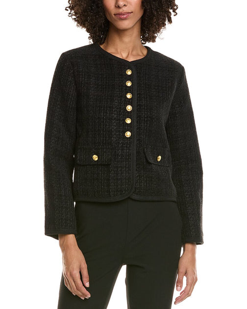 HL Affair Tweed Jacket Blue Large 2