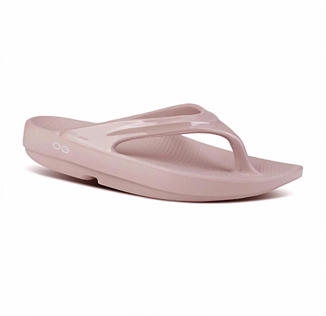 OOFOS Thong Sandals Pink US 6 2