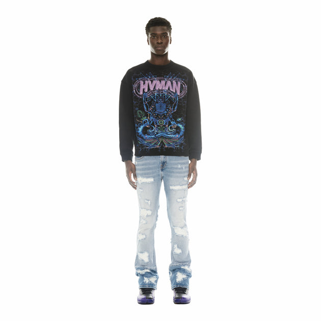 HVMAN Crew Neck Sweatshirt Black XL 4