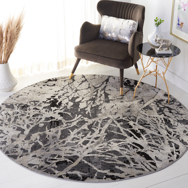 Safavieh Jasper Area Rug Black/Ivory 4