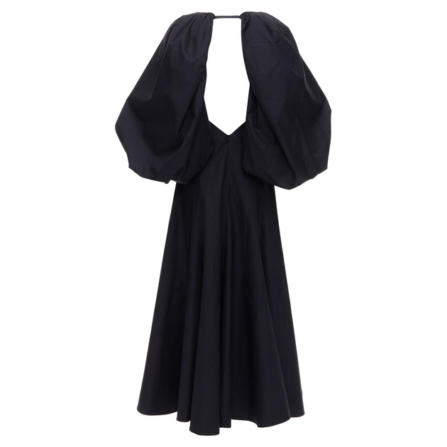 Khaite Joanne Midi Dress Black US 0 3