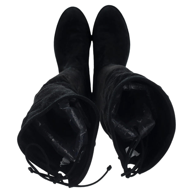 Stuart Weitzman Lowland Over the Knee Boots Black EU 38 4