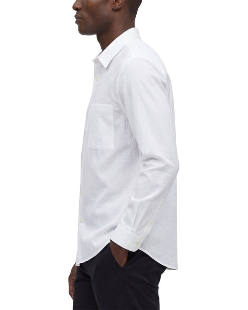 Theory Irving Spring Chemise Blanc Large 4