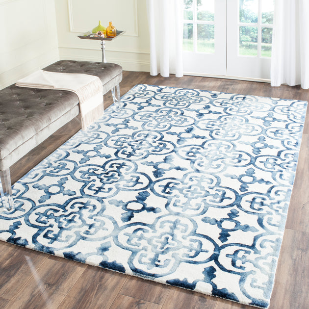 Safavieh DDY711 Area Rug Ivory Navy 2