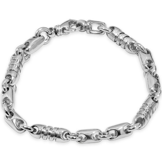 Pompeii3 Mariner Link Bracelet Silver 8.5in 2