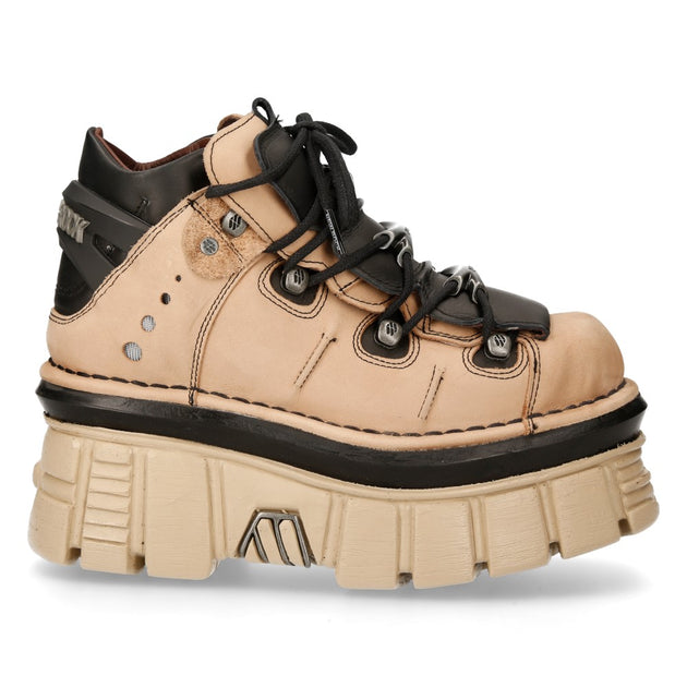 New Rock M-106-S40 Ankle Boots Beige EU 41 2