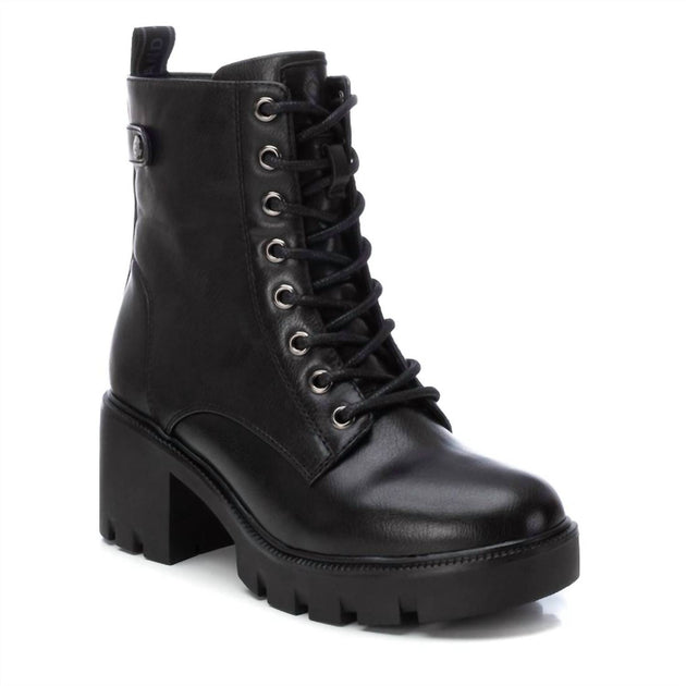 Xti 44638 Combat Booties Black US 7 3