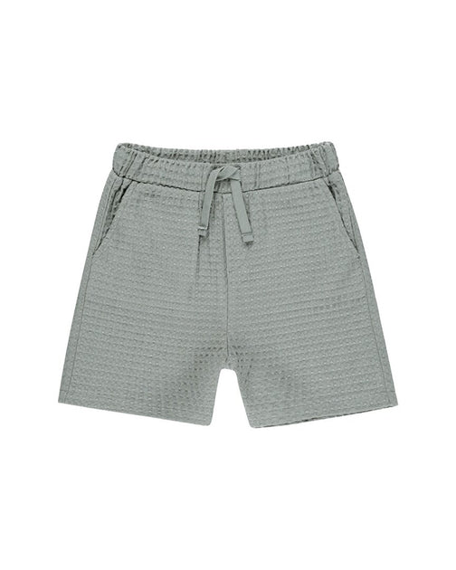 Rylee + Cru Collective Perry Short Green 9-12 Months 2