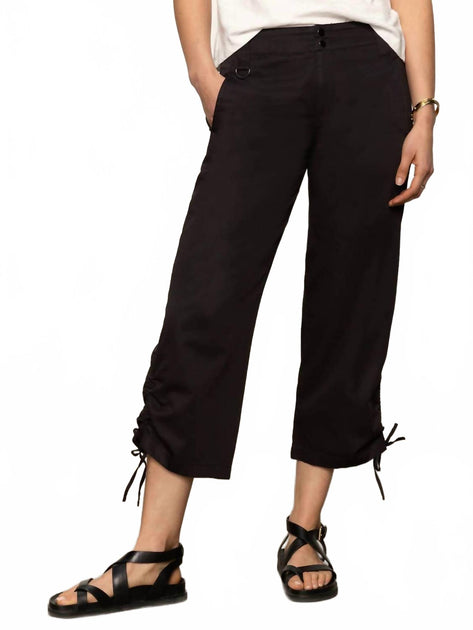 Sanctuary Utility Capris Pant Black XLarge 2