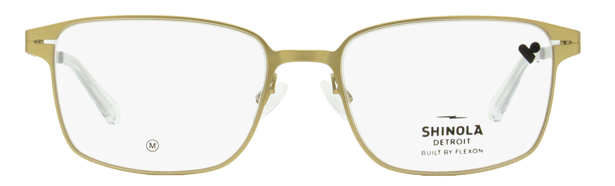 Shinoda SH31002 Rectangular Eyeglasses Satin Gold 52mm 3