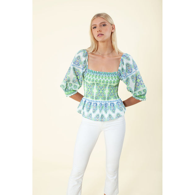 HALE BOB Ottie Voile Top Pink Small 2