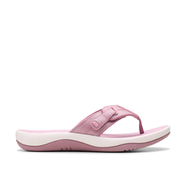 Clarks Sunmaze Loop Sandal Pink US 10 2