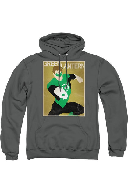 Gildan DC Comics Simple Gl Poster Kapuzenpulli Schwarz Small 2