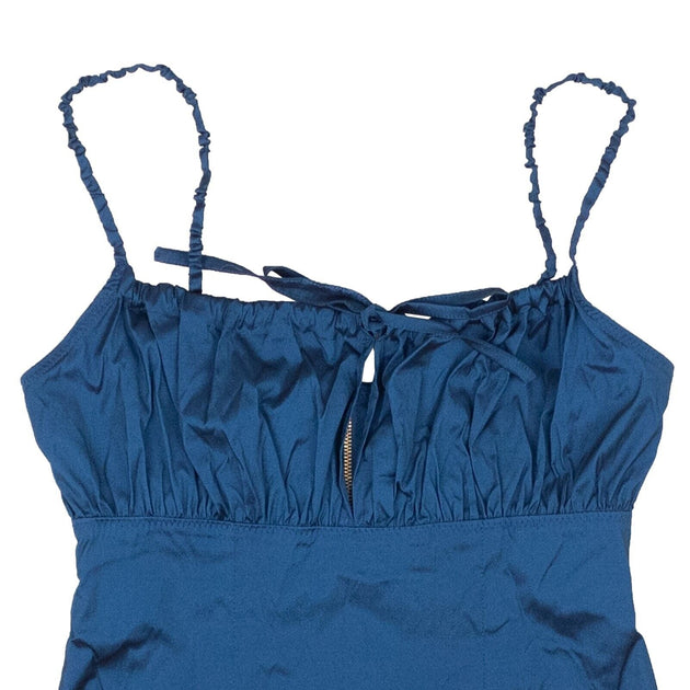 Opening Ceremony Stretchy Baby Ruched Top Navy US 2 3