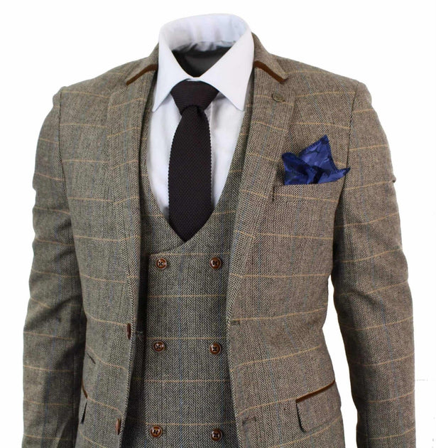 Oliver Tweed Blake 3 Piece Suit Brown US 50 Regular 4