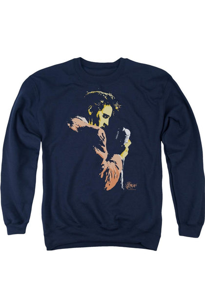 Gildan Elvis Presley Early Elvis Crewneck Sweatshirt Blue XXX-Large 2