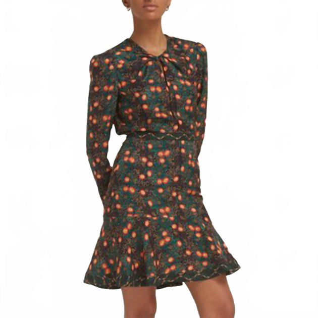 Saloni Claudia Short Dress Multi US 8 2