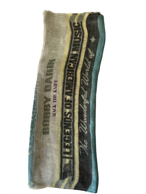 THE GRAY CRAB Linen Scarf Multicolor One Size 3