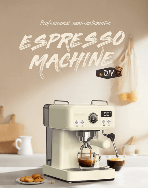 HiBREW PSH10Plus-WH Kaffeevollautomat Perlenweiß 4