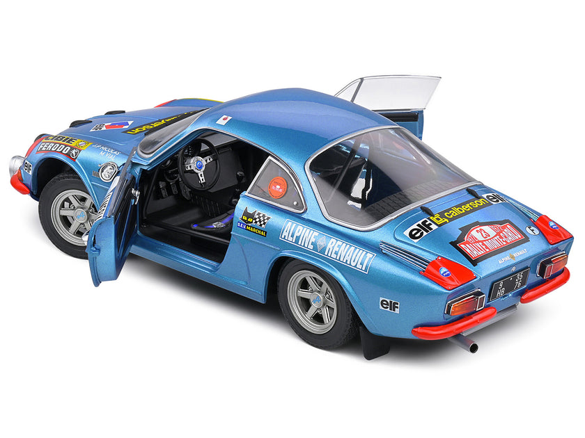 Solido Alpine A110 1600S 1972 Rallye Monte-Carlo 1/18 Modèle Réduit 4