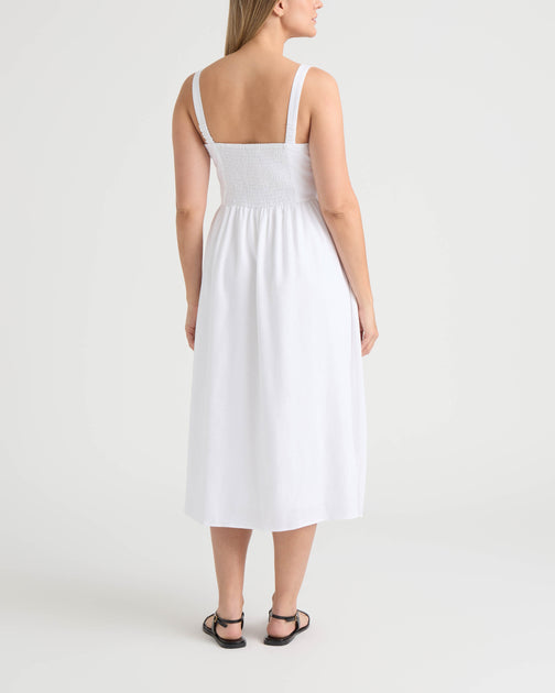 Ellen Tracy Sleeveless Maxi Dress Blue Large 3
