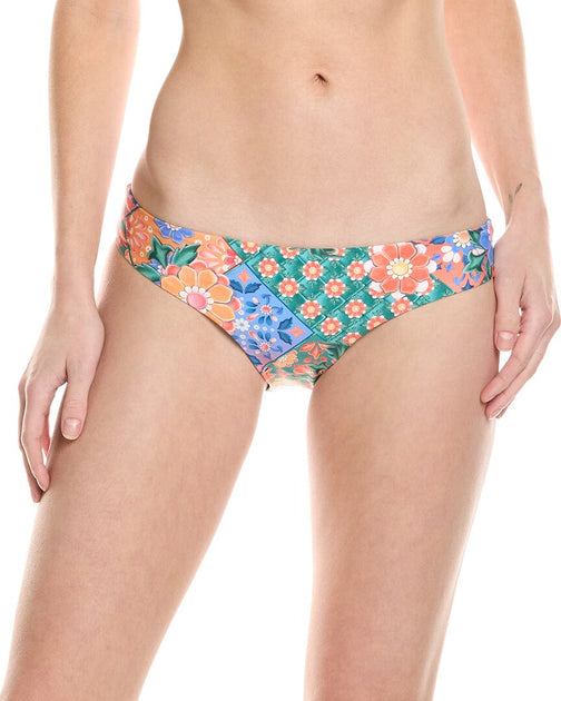 Agua Bendita Audrey Tile Bikini Bottom Multi XLarge 3