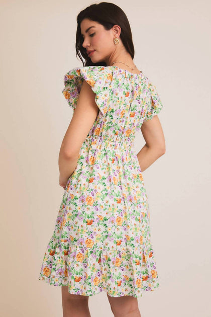 GILLI Adriana Mini Dress Multi 1X 4