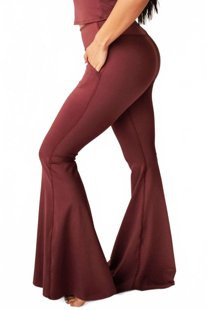 Yoga Democracy Bell Bottom 2.0 Pants Red XLarge 3