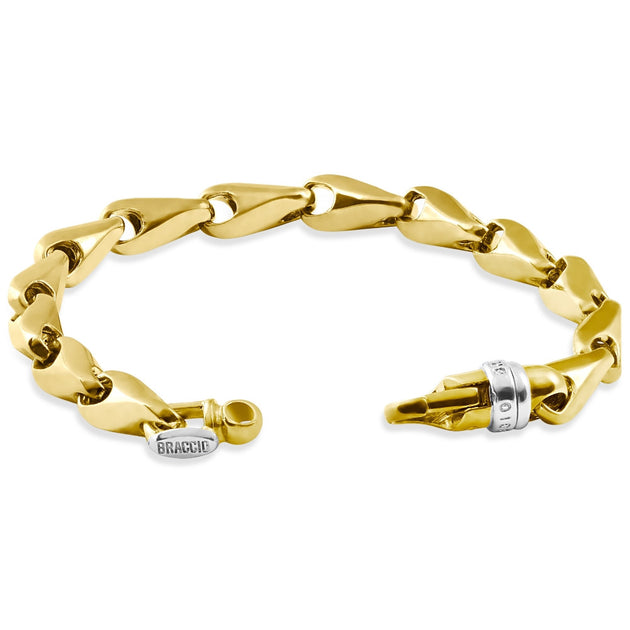 Pompeii3 Men's Link Bracelet Multi 8.5in 5