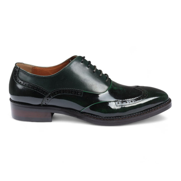 Justin Reess Harry Brogue Shoes Green EU 40 2
