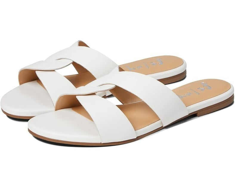 French Sole Kori Sandal White 7.5 2