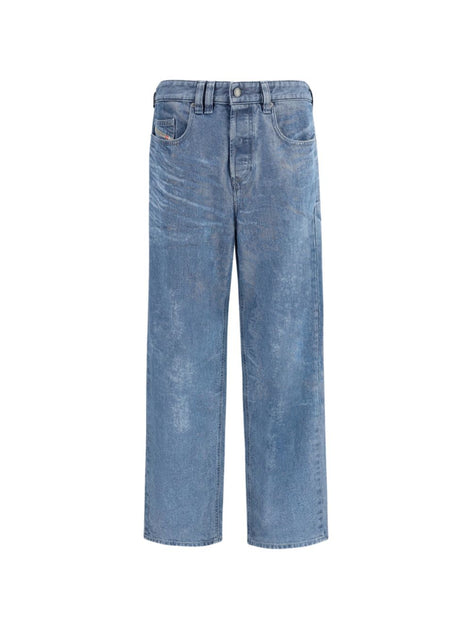 Diesel Straight-Leg Denim Jeans Blau 32 2