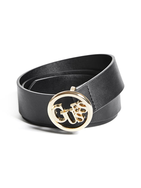 Guess Factory Mosaic Logo Belt Black Small 2