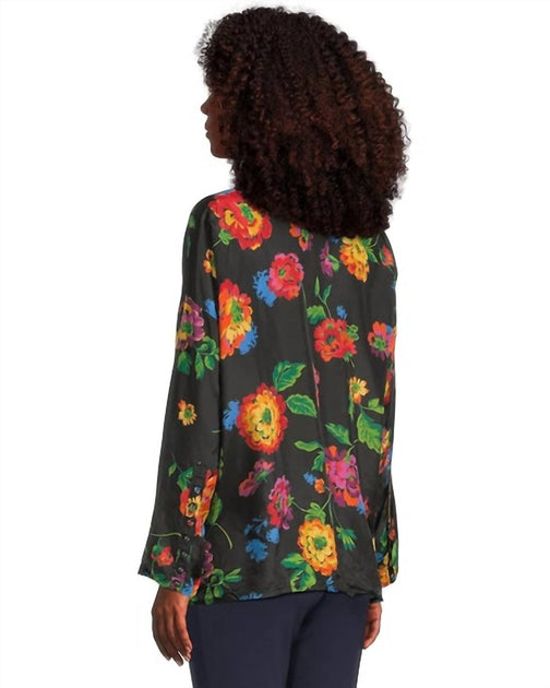 (取寄) ジョニー ワズ レディース スリム オードリー ブラウザ Johnny Was women Slim Audrey Blouse Amatista Johnny Was Slim Audrey Blouse In Amatista | ShopSimon