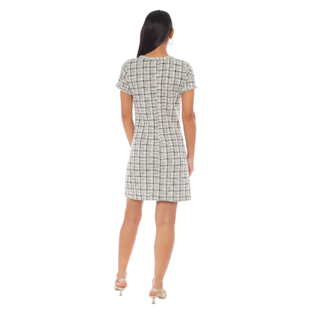 Robe Bouclé Isaac Mizrahi à Poches Rabattables et Tresse 3