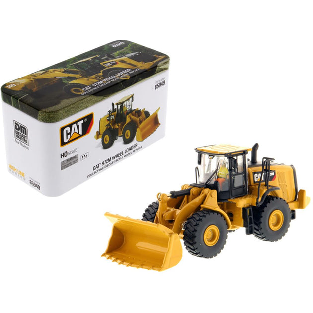 Diecast Masters Caterpillar 972M Wheel Loader Yellow 1/87 2