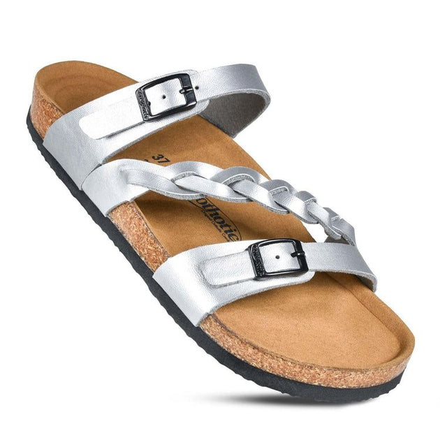 Aerothotic Viking Sandals Silver US 7 2
