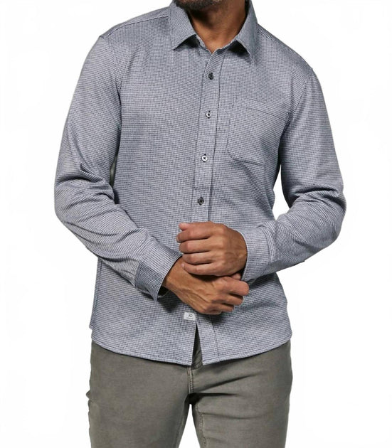 7Diamonds Generation Knit Shirt Grey Small 2