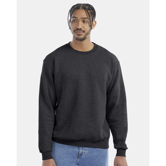 Champion Powerblend Sweatshirt Col Rond Beige XLarge 4