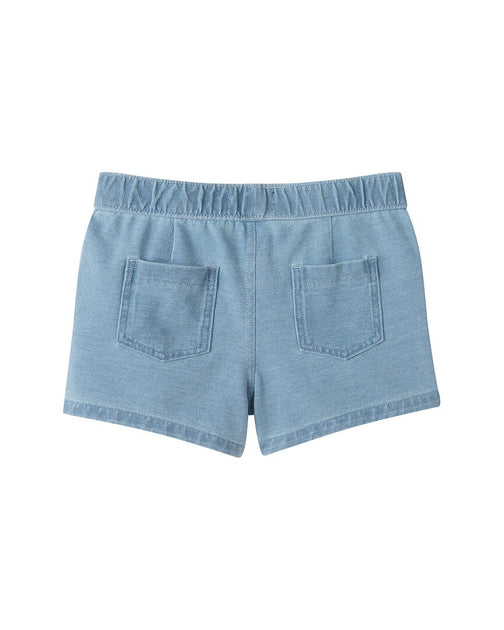 Andy & Evan Häkelblumen Strick Jeansshorts Blau US 3T 3