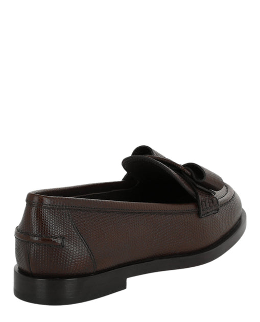 Ferragamo VIVALDO 7 ブラック Salvatore Ferragamo Vivaldo Loafers | ShopSimon