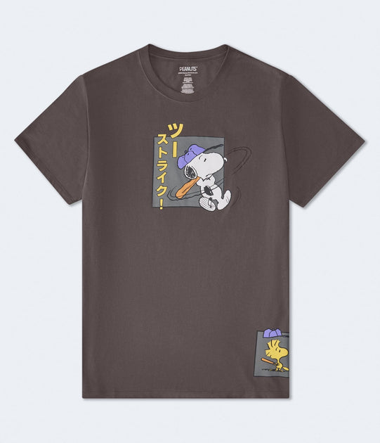 Aeropostale Snoopy Baseball Graphic T-Shirt Multi XXL 2